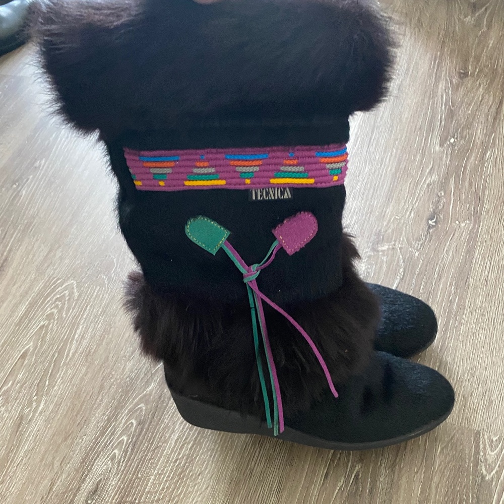 Vintage TECNICA ski boots